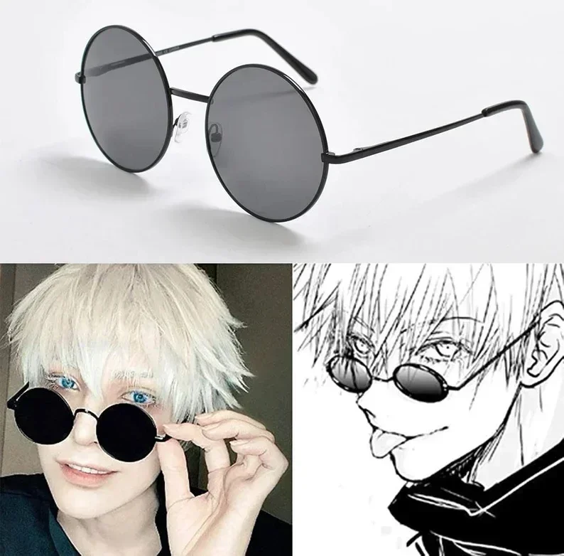 Anime Jujutsu Kaisen Cosplay Sunglasses Cartoon Gojo SatoruGlasses Eyeglasses Prop Small Rectangular Eyewear Accessories
Anime Jujutsu Kaisen Cosplay Sunglasses Cartoon Gojo SatoruGlasses Eyeglasses Prop Small Rectangular Eyewear Accessories