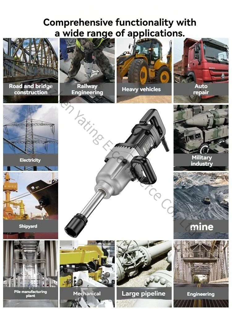 2026 Industrial Grade Electric Wrench 220V Plug-in Power Impact Wrench Large Torque Sleeve Tool Heavy Electric Wind Gun
2026 Industrial Grade Electric Wrench 220V Plug-in Power Impact Wrench Large Torque Sleeve Tool Heavy Electric Wind Gun