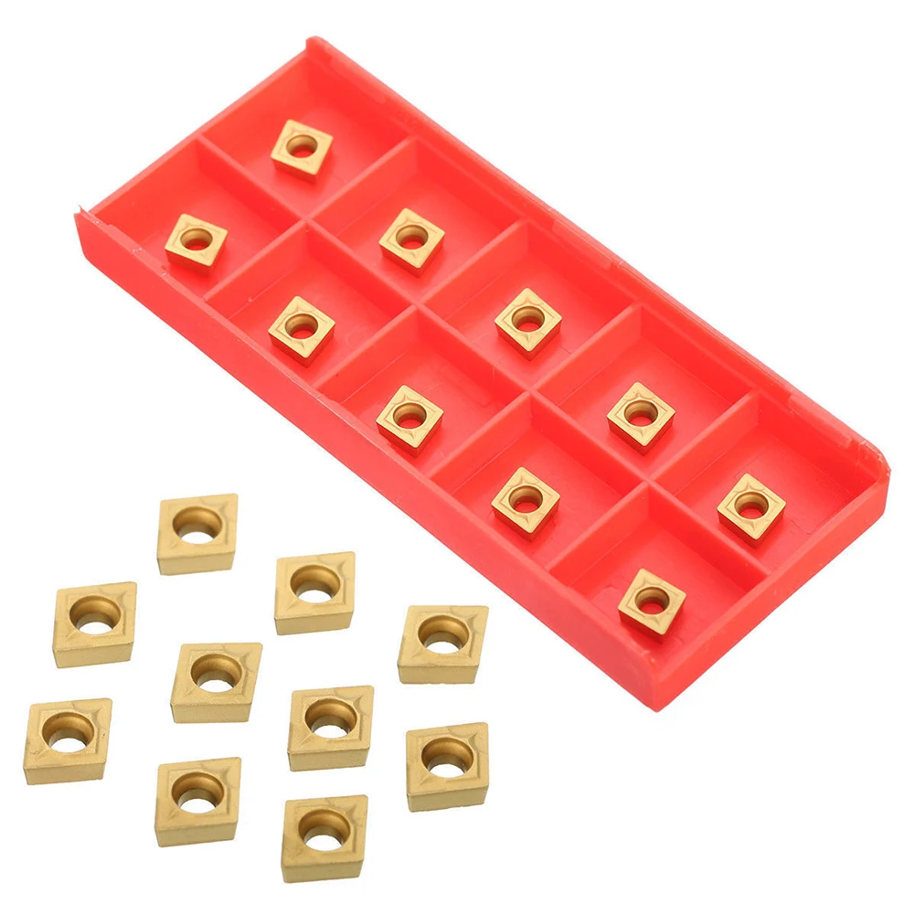 CCMT060204 Insert Carbide Inserts Turning Tool 6*6*2.5mm Holder Machining Steel Carbide Gold For Lathe Accessories
CCMT060204 Insert Carbide Inserts Turning Tool 6*6*2.5mm Holder Machining Steel Carbide Gold For Lathe Accessories