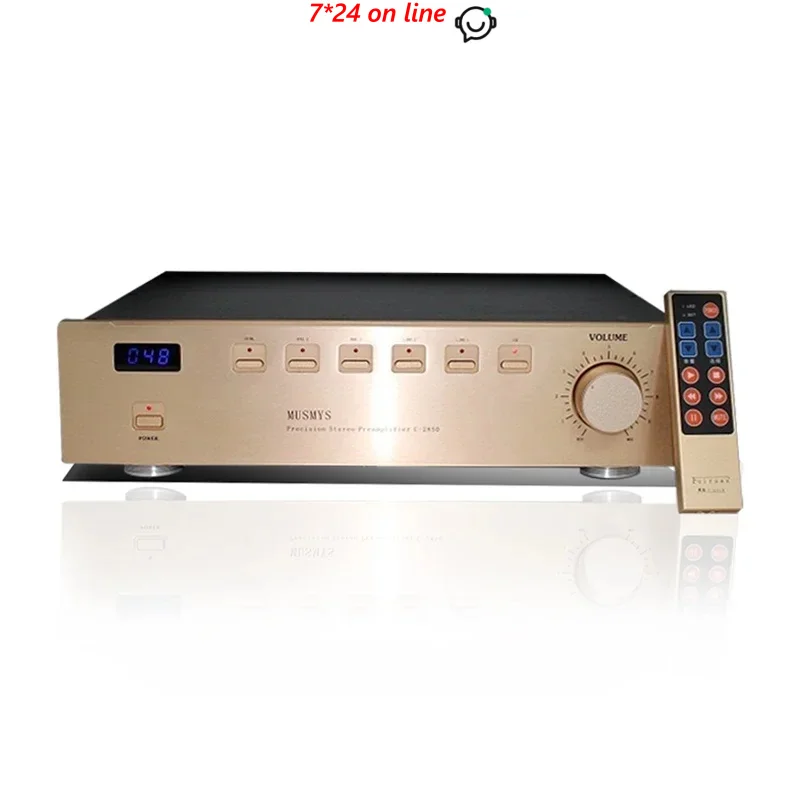 MUSMYS C-2850 LOVE version front-end PK Acceleration high-end front-end amplifier
MUSMYS C-2850 LOVE version front-end PK Acceleration high-end front-end amplifier