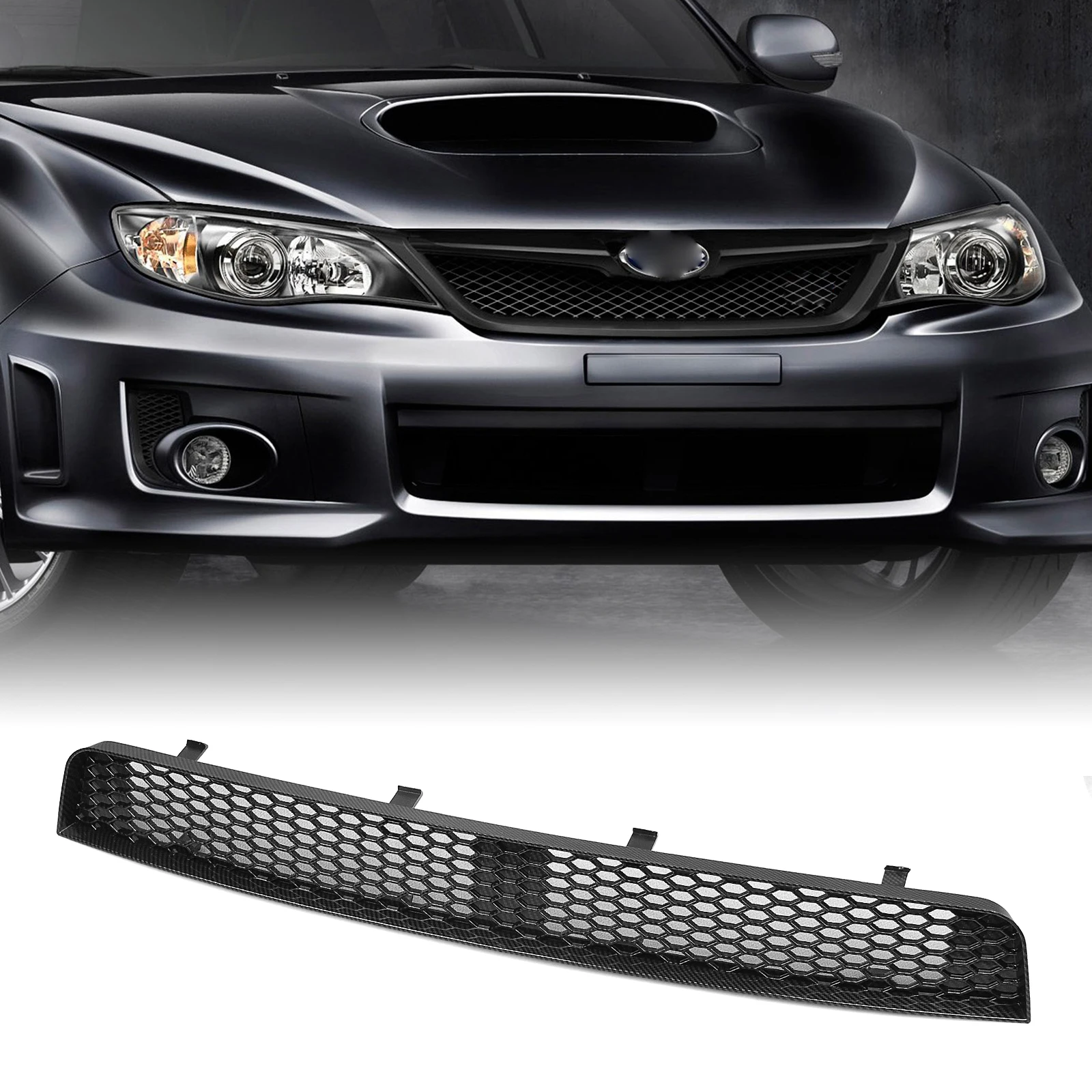 Grille Front Bumper Hood Lower Grille Grill Grid Frame With Insects Prevention Mesh Cover For Impreza 10.5th 2011-2014
Grille Front Bumper Hood Lower Grille Grill Grid Frame With Insects Prevention Mesh Cover For Impreza 10.5th 2011-2014