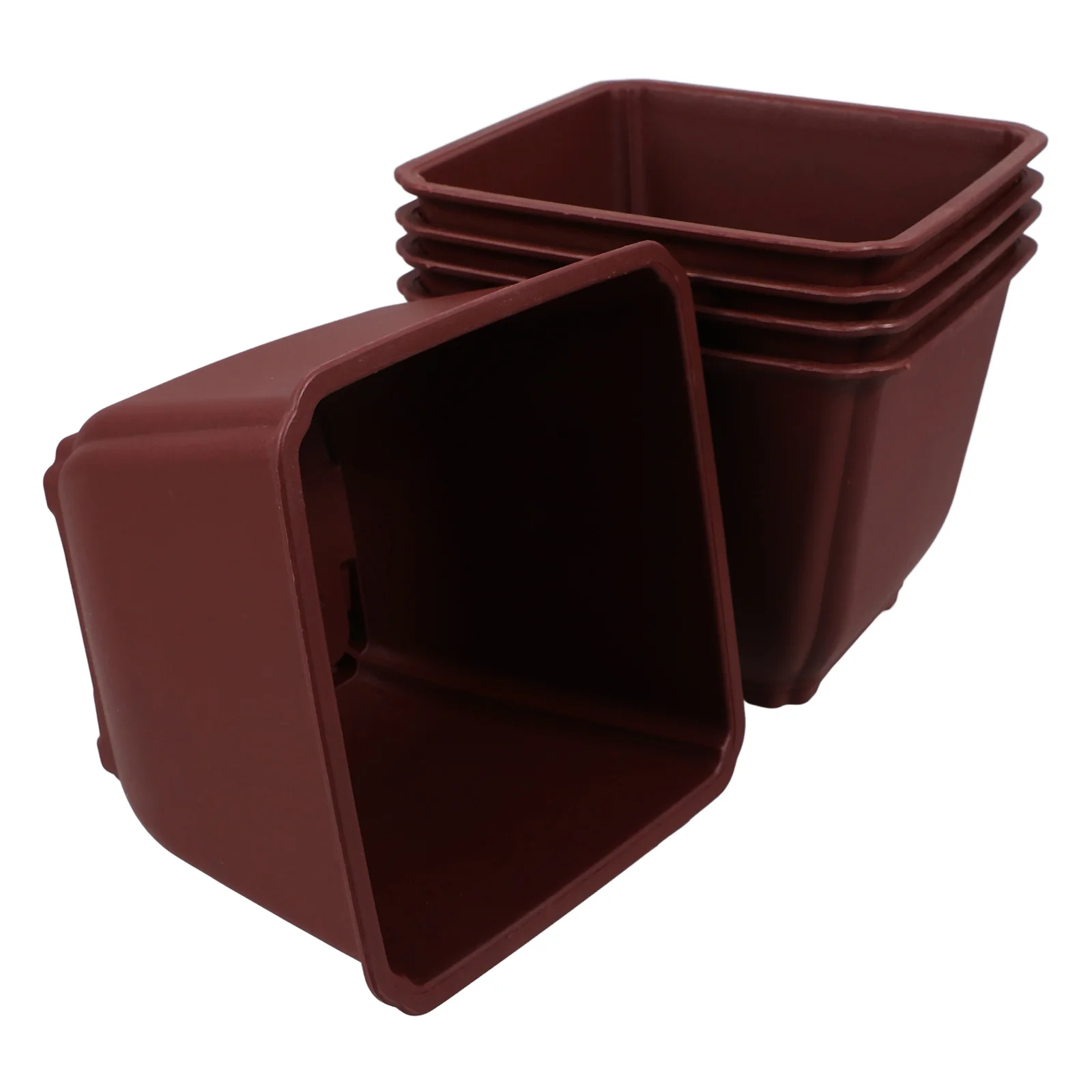 5pcs Flowerpot Plant Nursery Pot Plastic Bonsai Planter Square Large Outdoor Lightweight PP Material Smooth
5pcs Flowerpot Plant Nursery Pot Plastic Bonsai Planter Square Large Outdoor Lightweight PP Material Smooth