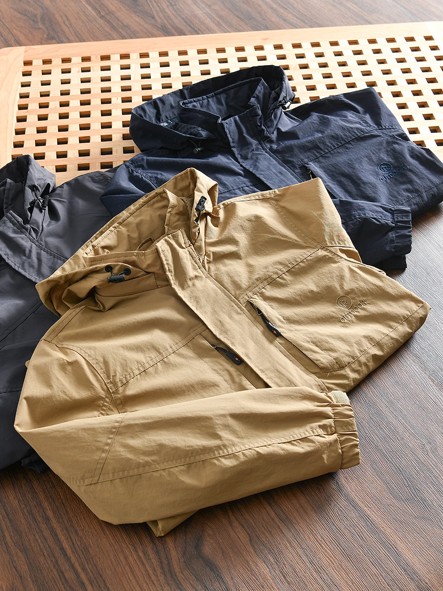Outdoor Windproof Waterproof Men's New Sport Casual Hooded Jacket Coat Standard Fit Long Sleeve Zipper Closure Pure Color
Outdoor Windproof Waterproof Men's New Sport Casual Hooded Jacket Coat Standard Fit Long Sleeve Zipper Closure Pure Color