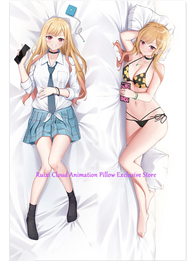 Dakimakura Anime Pillow Cover Marin Kitagawa Double Sided Print 2Way Cushion Bedding Gifts
Dakimakura Anime Pillow Cover Marin Kitagawa Double Sided Print 2Way Cushion Bedding Gifts