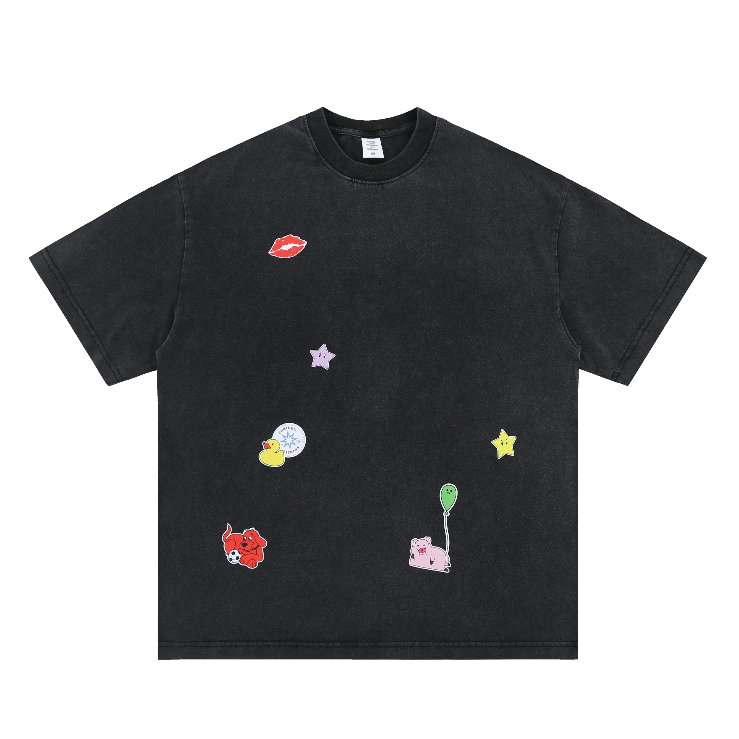 SUPER WAY Fun Cartoon Animal Print T Shirt Men Women T-shirt Top Tees F-440#
SUPER WAY Fun Cartoon Animal Print T Shirt Men Women T-shirt Top Tees F-440#