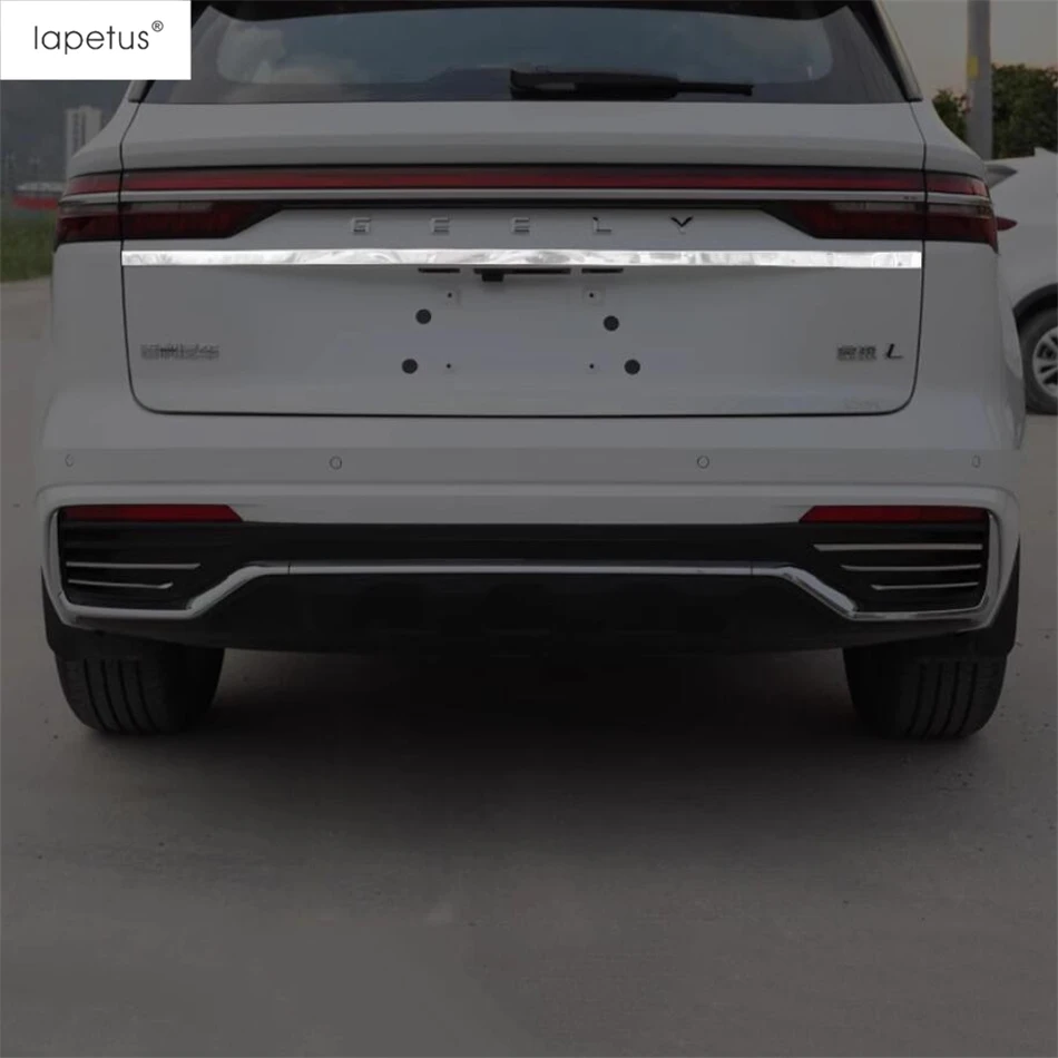 Car Rear Trunk Tailgate Door Strip Decoration Cover Trim Stainless Steel Accessories For Geely Monjaro Kx11 Manjaro 2023 2024 
Car Rear Trunk Tailgate Door Strip Decoration Cover Trim Stainless Steel Accessories For Geely Monjaro Kx11 Manjaro 2023 2024