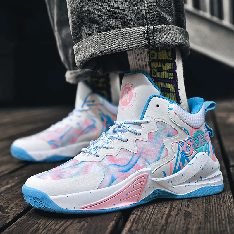 Men's Basketball Shoes Medium Basketball Sneakers Anti-slip Outdoor Cushioned Fitness Shoes Outdoor Casual
Men's Basketball Shoes Medium Basketball Sneakers Anti-slip Outdoor Cushioned Fitness Shoes Outdoor Casual