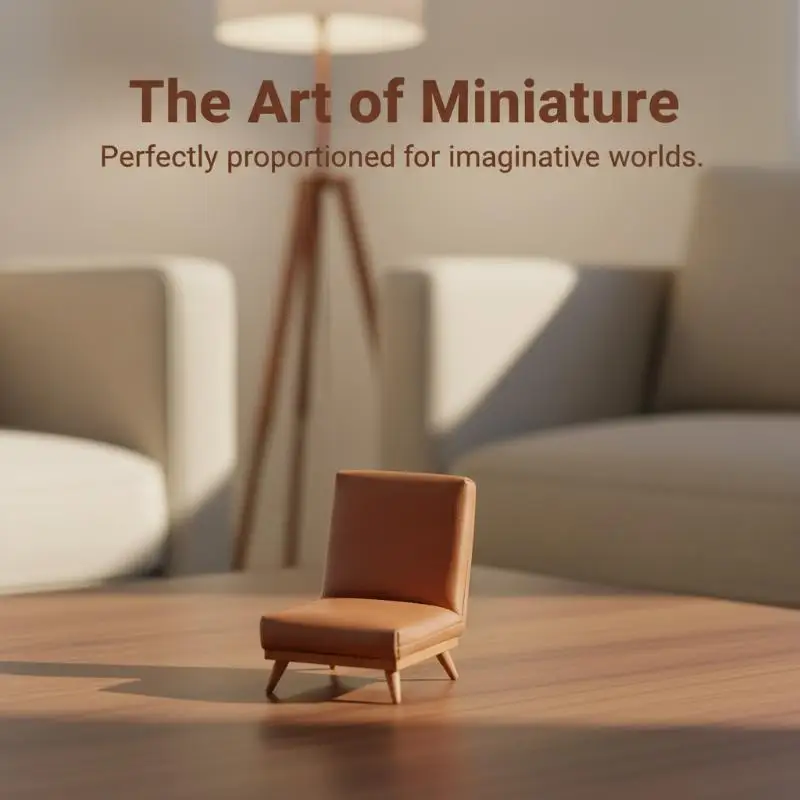 1 12 Scale Miniature Furniture PU Leather Sofa Chair Single for Dollhouse Living Room Accessories
1 12 Scale Miniature Furniture PU Leather Sofa Chair Single for Dollhouse Living Room Accessories