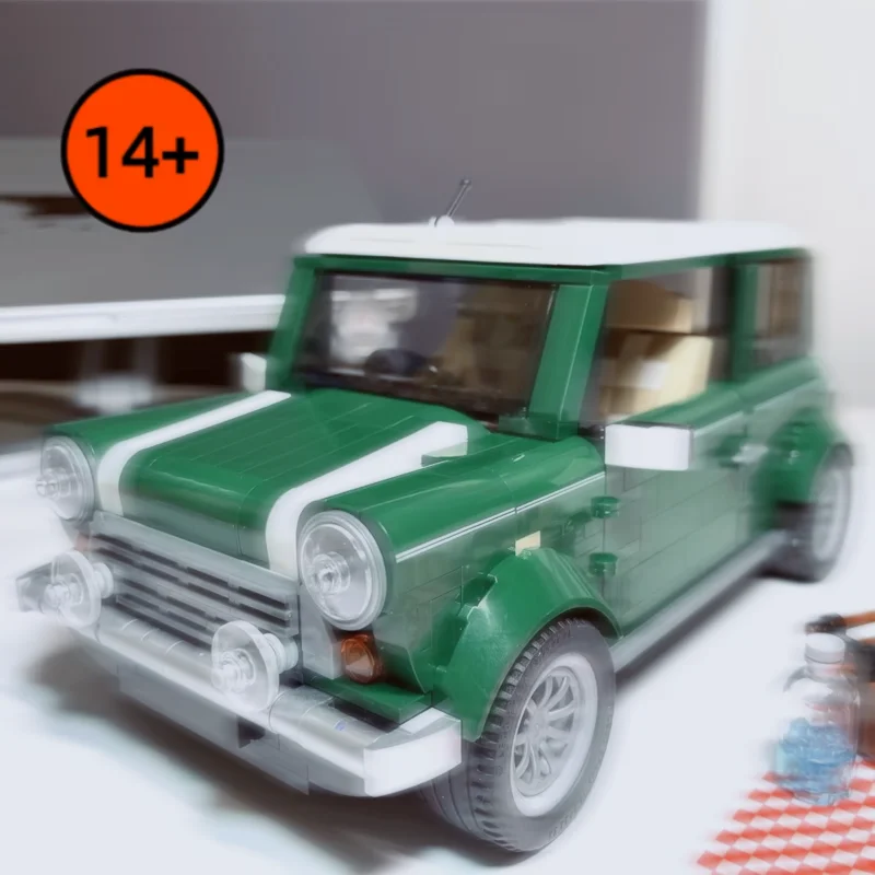 Конструктор MOC-10242: Миниатюрная классическая зеленая модель автомобиля, строительные блоки, игрушка-орнамент для детей и взрослых, подарок на день рождения
Конструктор MOC-10242: Миниатюрная классическая зеленая модель автомобиля, строительные блоки, игрушка-орнамент для детей и взрослых, подарок на день рождения