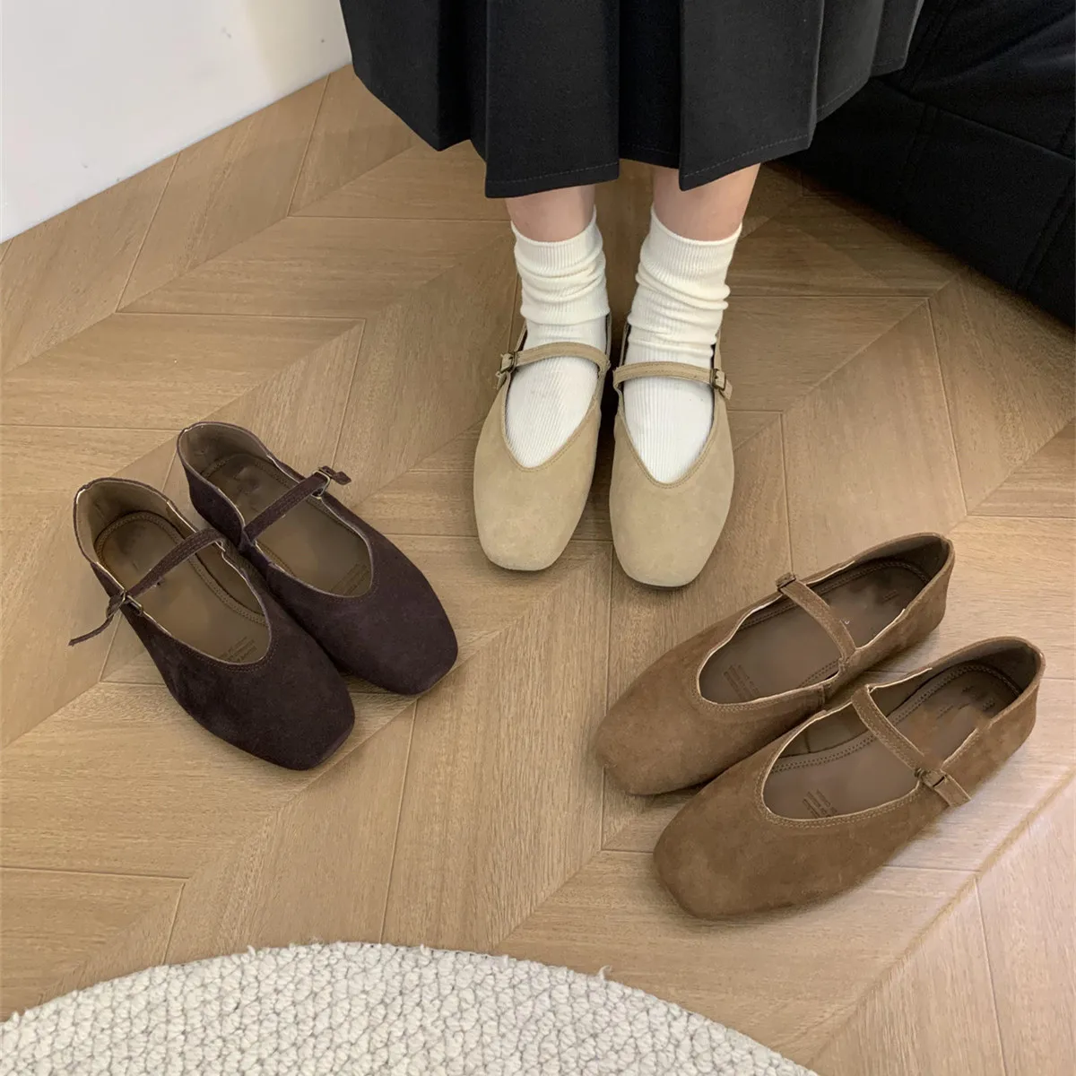 Bailamos 2024 New Brand Women Flats Ladies Casual Ballet Shoes Round Toe Shallow Slip On Soft Leather Eelgant Dress Shoes Mujer
Bailamos 2024 New Brand Women Flats Ladies Casual Ballet Shoes Round Toe Shallow Slip On Soft Leather Eelgant Dress Shoes Mujer