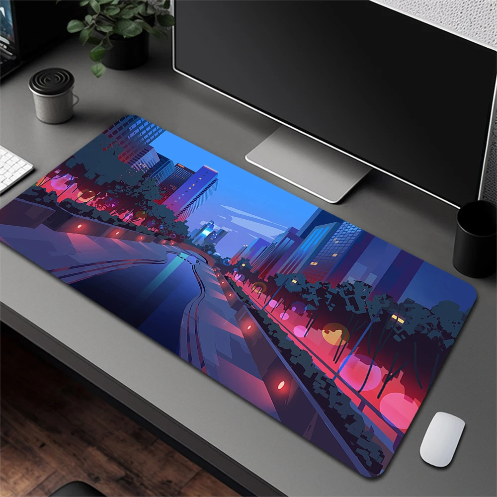 Large Gaming Mouse Pad Neon City Art Mousepad HD Print Laptop Desk Mat Game Mouse Mat Non-Slip Computer Mats Rubber Keyboard Pad
Large Gaming Mouse Pad Neon City Art Mousepad HD Print Laptop Desk Mat Game Mouse Mat Non-Slip Computer Mats Rubber Keyboard Pad