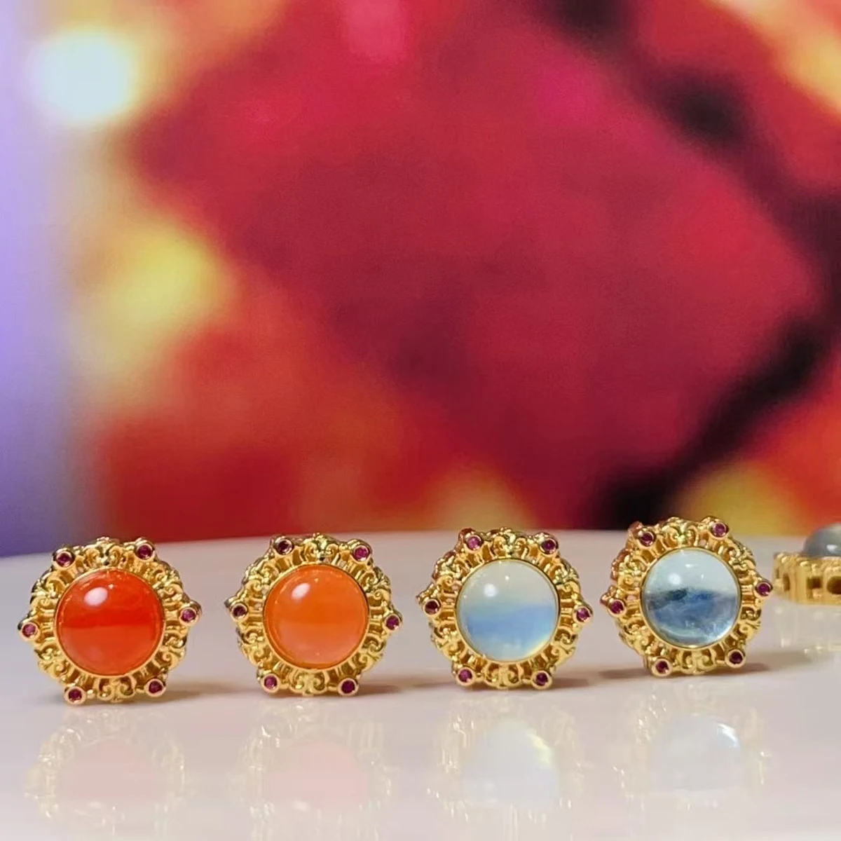 2Pcs Sun-Flower Beads Natural Stone Aquamarine Isolation Beads For Jewelry Making DIY Necklace Bracelet Earrings Accessory
2Pcs Sun-Flower Beads Natural Stone Aquamarine Isolation Beads For Jewelry Making DIY Necklace Bracelet Earrings Accessory