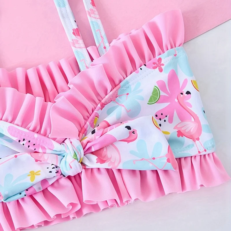 Kids Swimsuit 2-9 Years Swimwear Bathing Suit Children Girls 3pack Flower Print Bikini Sets with Beach Skirt Crop Top And Brief
Kids Swimsuit 2-9 Years Swimwear Bathing Suit Children Girls 3pack Flower Print Bikini Sets with Beach Skirt Crop Top And Brief