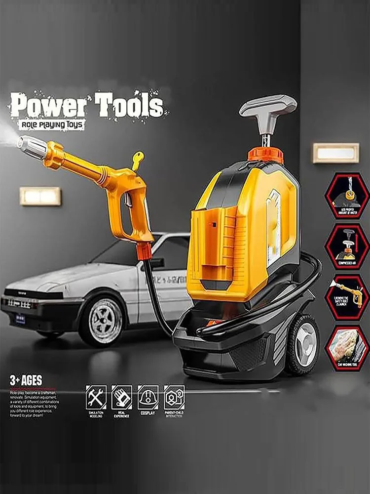 Kids Water Pressure Washer Tools & Toys Car Washer with Scraper Sponge Towel Toddler Pretend Playing Tool for Boys Girls
Kids Water Pressure Washer Tools & Toys Car Washer with Scraper Sponge Towel Toddler Pretend Playing Tool for Boys Girls