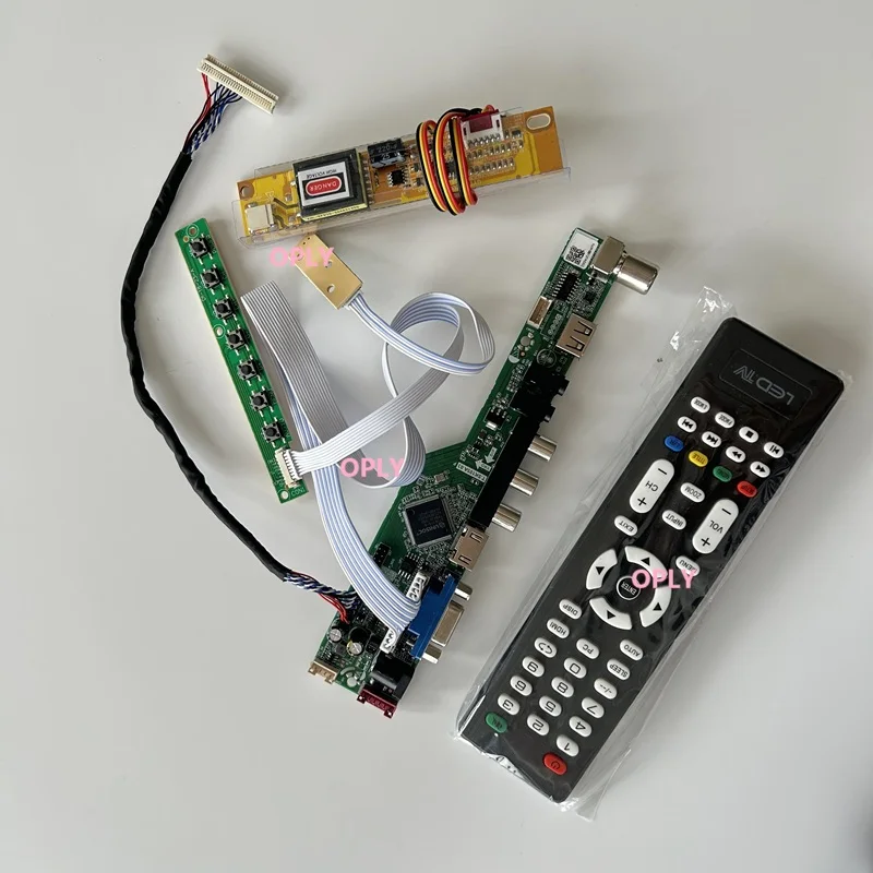TV Controller board kit for B133EW01 B133EW01 V3 LTN133W1 13.3” 1280X800 VGA HDMI-compatible USB RF LCD panel AV screen monitor
TV Controller board kit for B133EW01 B133EW01 V3 LTN133W1 13.3” 1280X800 VGA HDMI-compatible USB RF LCD panel AV screen monitor