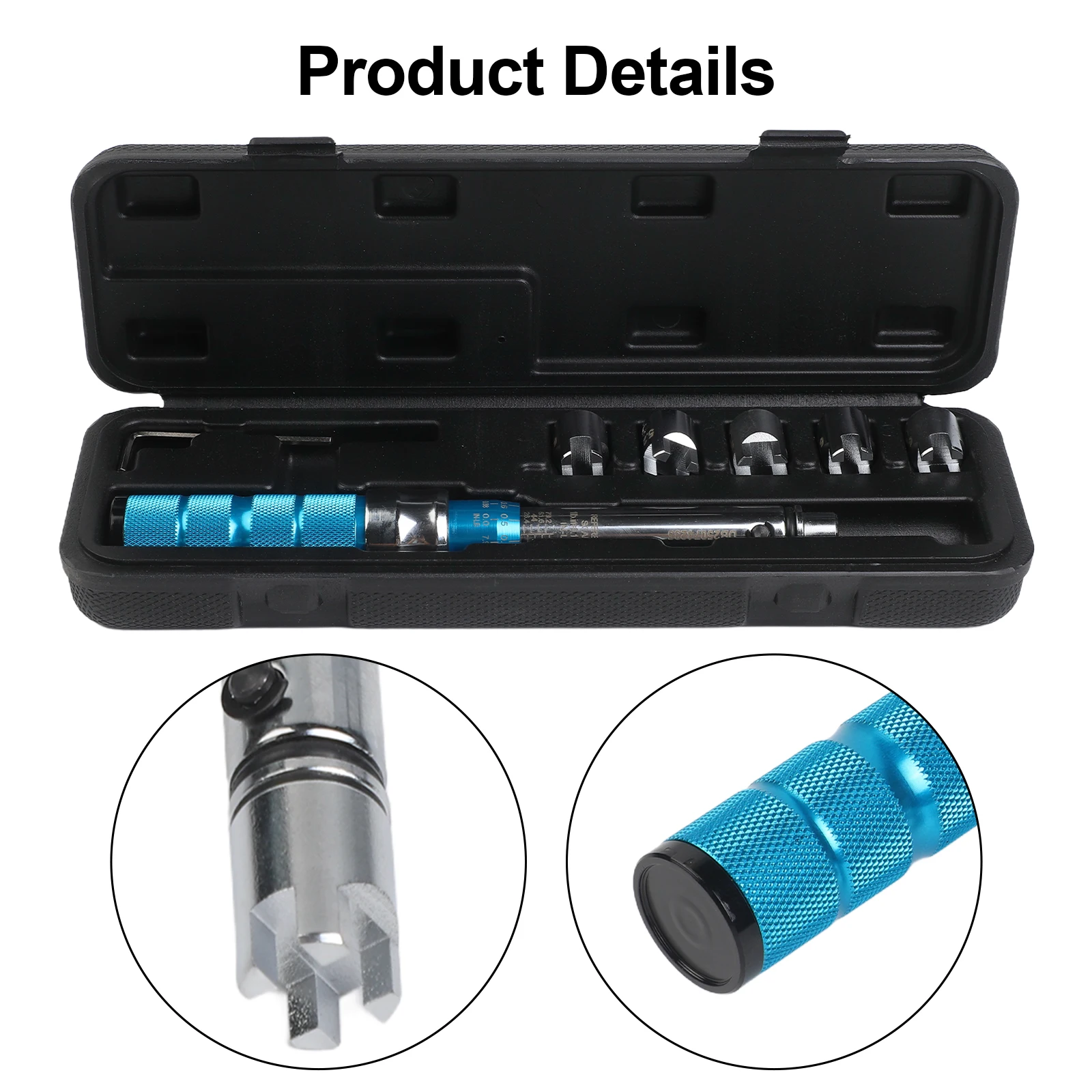 Mechanical Torque Wrench Motorcycle Spoke Wrench Aluminum And Steel Construction Interchangeable Heads Bike Repair Tool
Mechanical Torque Wrench Motorcycle Spoke Wrench Aluminum And Steel Construction Interchangeable Heads Bike Repair Tool