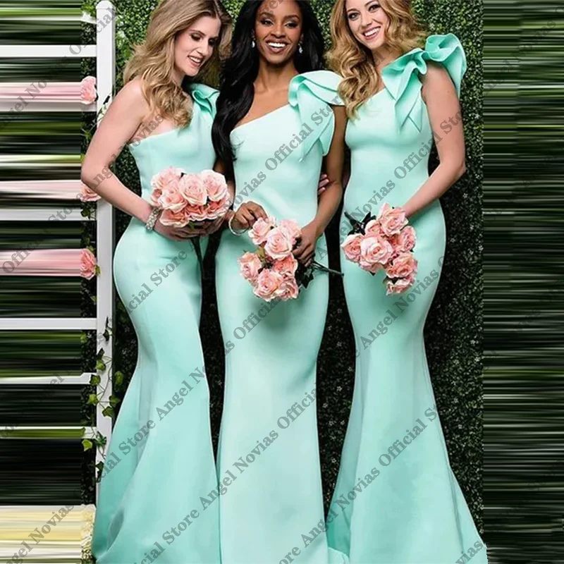Customized Long Mint Green Mermaid Bridesmaid Dresses Wedding Party Dresses vestido dama de honor
Customized Long Mint Green Mermaid Bridesmaid Dresses Wedding Party Dresses vestido dama de honor