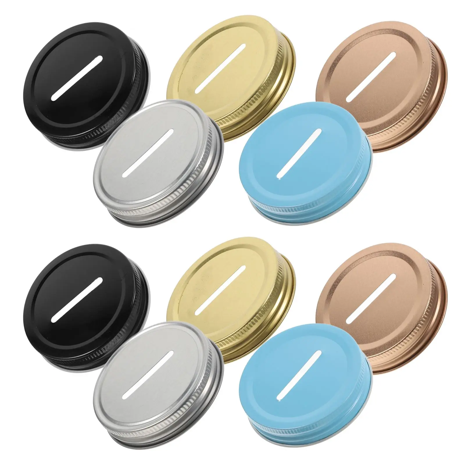 20 Pcs Piggy Bank Lid Practical Canning Covers Water Bottle Convenient Jar Lids Tinplate for Replacement Child
20 Pcs Piggy Bank Lid Practical Canning Covers Water Bottle Convenient Jar Lids Tinplate for Replacement Child