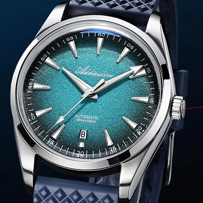 ADDIESDIVE 39mm Stainless Steel Diving Automatic Mechanical Watch For Men Luxury Waterproof Luminous Dress Men's Watches AD2527
ADDIESDIVE 39mm Stainless Steel Diving Automatic Mechanical Watch For Men Luxury Waterproof Luminous Dress Men's Watches AD2527