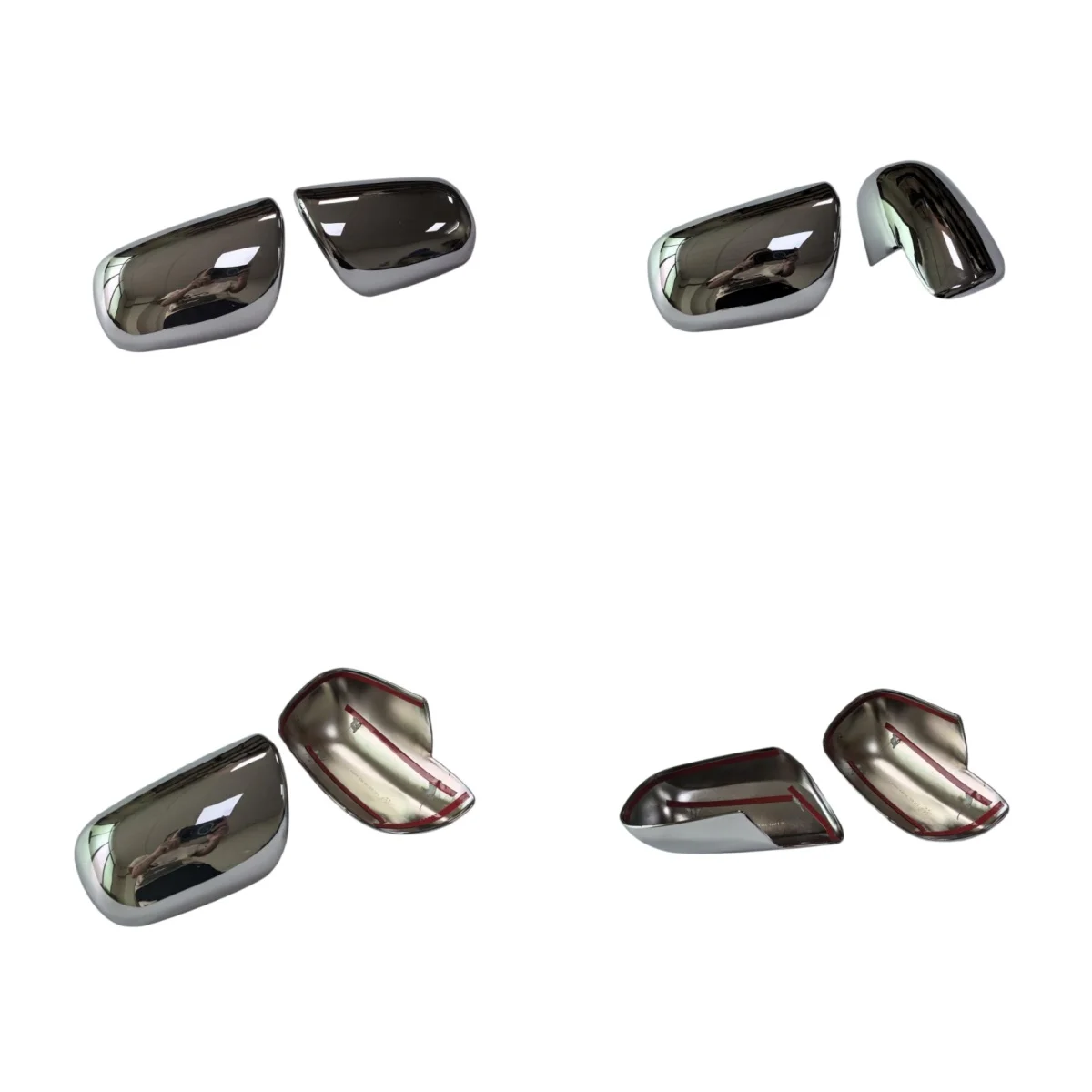 One Set of 2 Pieces Chrome Side Mirror Covers For Toyota Yaris 2nd Gen. 2005-2011 / Corolla Matrix 2009-2013 / Prius 2004-2009
One Set of 2 Pieces Chrome Side Mirror Covers For Toyota Yaris 2nd Gen. 2005-2011 / Corolla Matrix 2009-2013 / Prius 2004-2009