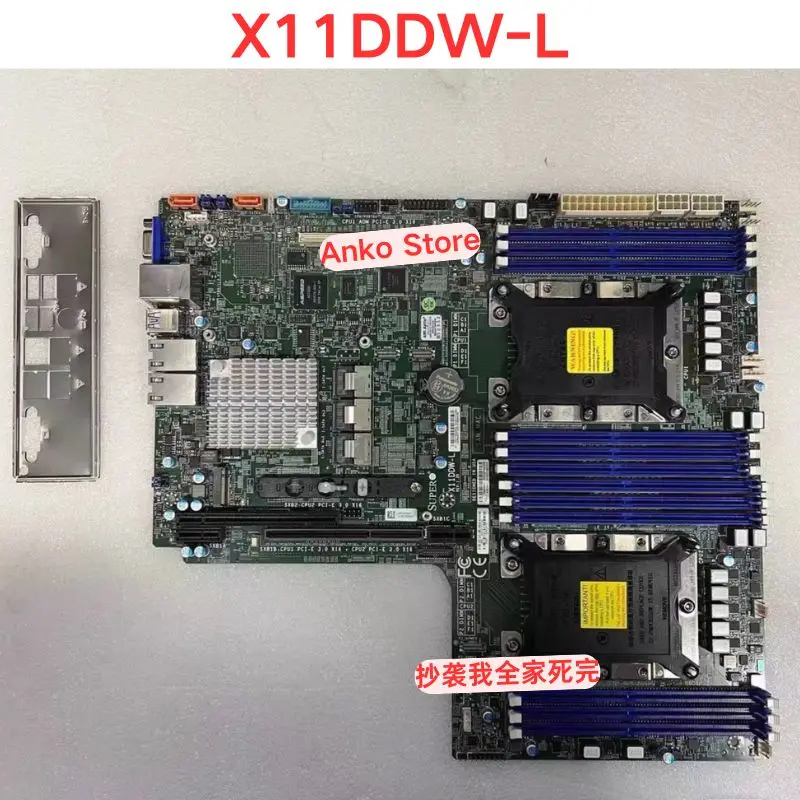 Second-hand test OK ,X11DDW-L dual LGA3647 server motherboard
Second-hand test OK ,X11DDW-L dual LGA3647 server motherboard