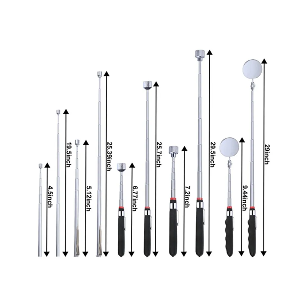 360° Telescopic Folding Inspection Mirror Car Mechanic Welding Repair Reflector Welding Chassis Inspection Mirror Hand Tool
360° Telescopic Folding Inspection Mirror Car Mechanic Welding Repair Reflector Welding Chassis Inspection Mirror Hand Tool