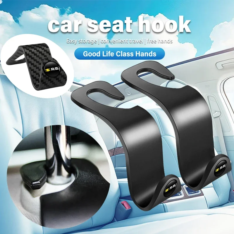 Car Sticker 2/4Pcs Universal Car Seat Back Headrest Storage Hook Accessories For Renault RS Arkana Line Logan Twingo Dacia Sande
Car Sticker 2/4Pcs Universal Car Seat Back Headrest Storage Hook Accessories For Renault RS Arkana Line Logan Twingo Dacia Sande