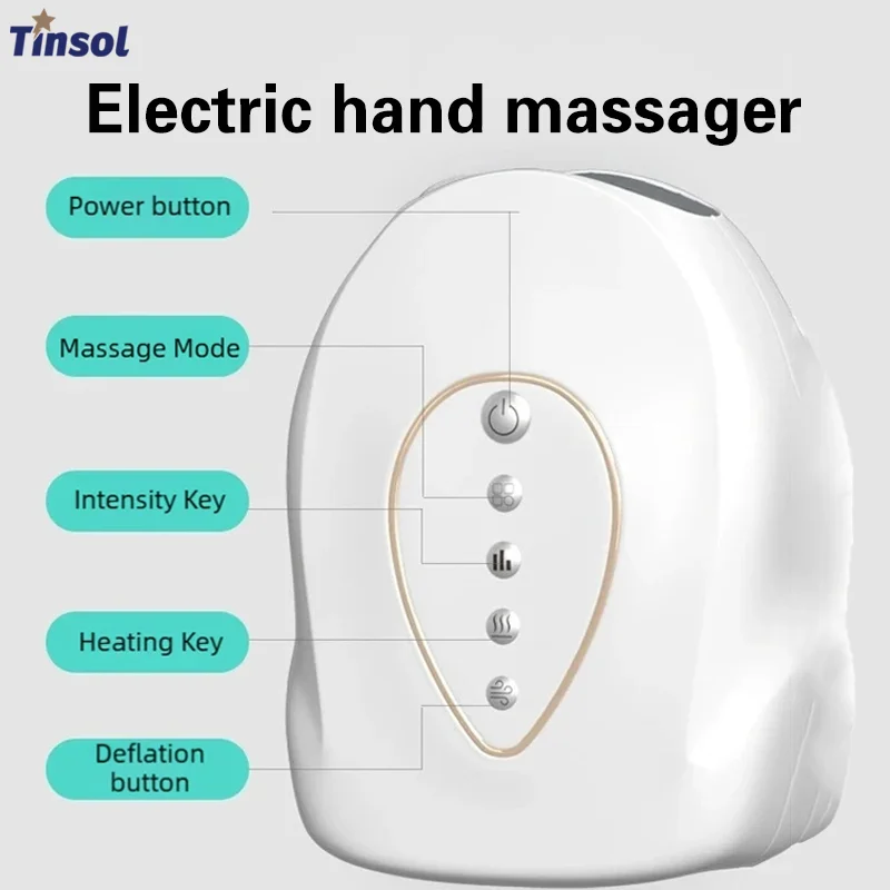 Wireless Electric Hand Massager with Three-Speed Adjustment, Heat Therapy, and 360° Kneading Function for Soothing Palm Massage
Wireless Electric Hand Massager with Three-Speed Adjustment, Heat Therapy, and 360° Kneading Function for Soothing Palm Massage