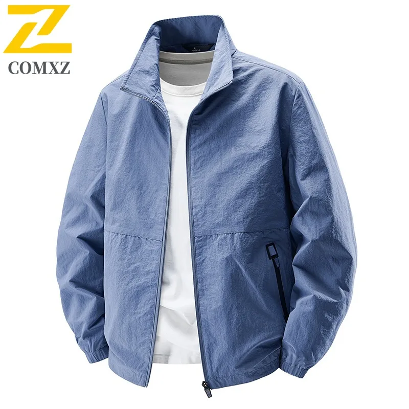 COMXZ Men Outdoor Jacket Premium Work Windproof Motorcycle Jackets Business Casual Style Comfort Lightweight Autumn Outerwear
COMXZ Men Outdoor Jacket Premium Work Windproof Motorcycle Jackets Business Casual Style Comfort Lightweight Autumn Outerwear