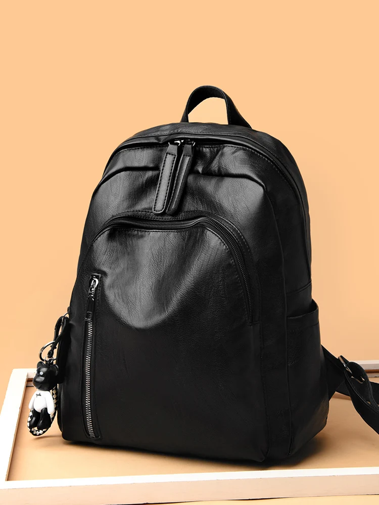 Shoulder For Women 2024 New Trendy Korean Edition Versatile Fashion Soft Leather Internet Celebrity Travel Backpack Women's
Shoulder For Women 2024 New Trendy Korean Edition Versatile Fashion Soft Leather Internet Celebrity Travel Backpack Women's