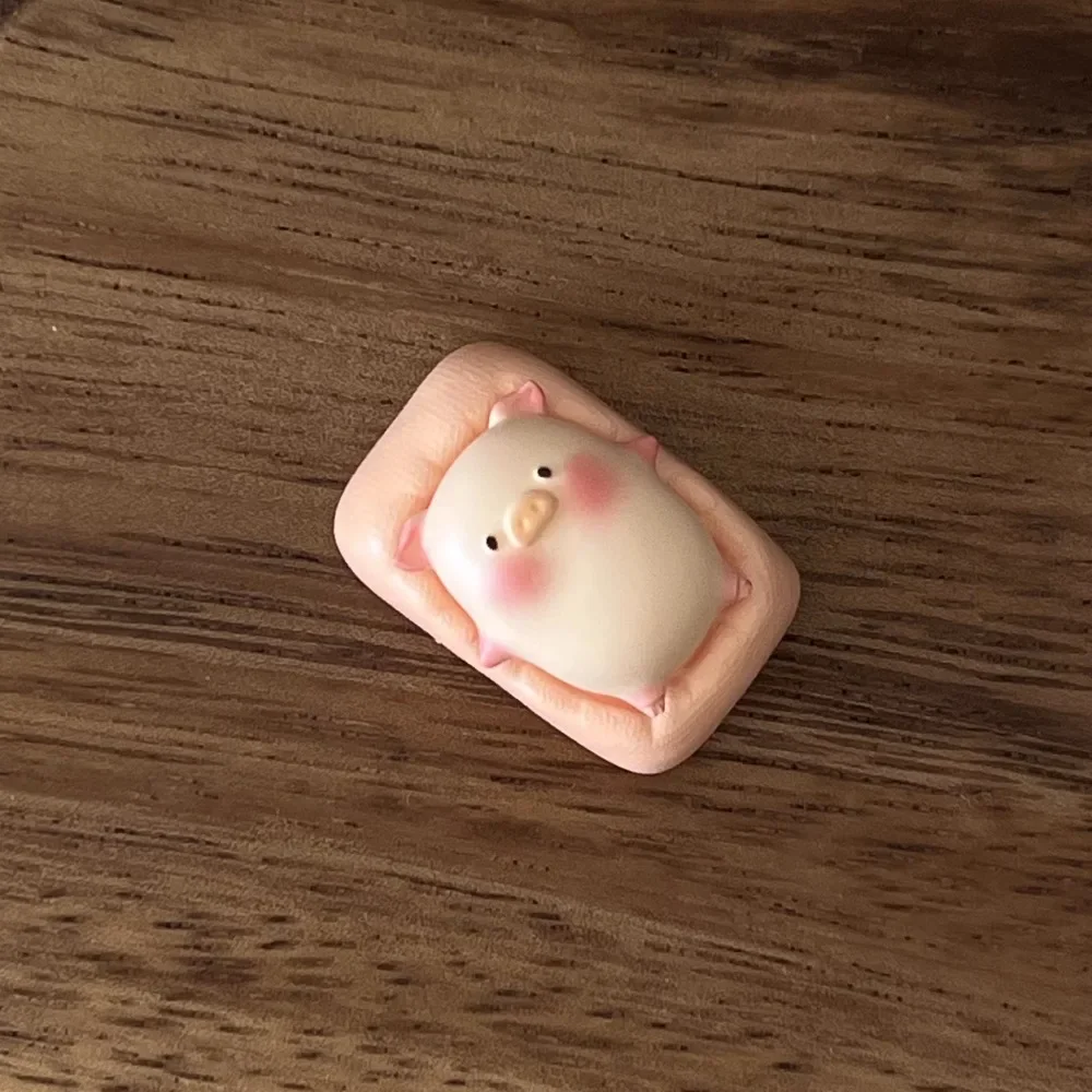 Lay Flat Piggy Keycap индивидуальный индивидуальный милый розовый полимерный колпачок для клавиатуры для механических аксессуаров для клавиатуры Cherry Mx1.5U TAP подарок
Lay Flat Piggy Keycap индивидуальный индивидуальный милый розовый полимерный колпачок для клавиатуры для механических аксессуаров для клавиатуры Cherry Mx1.5U TAP подарок