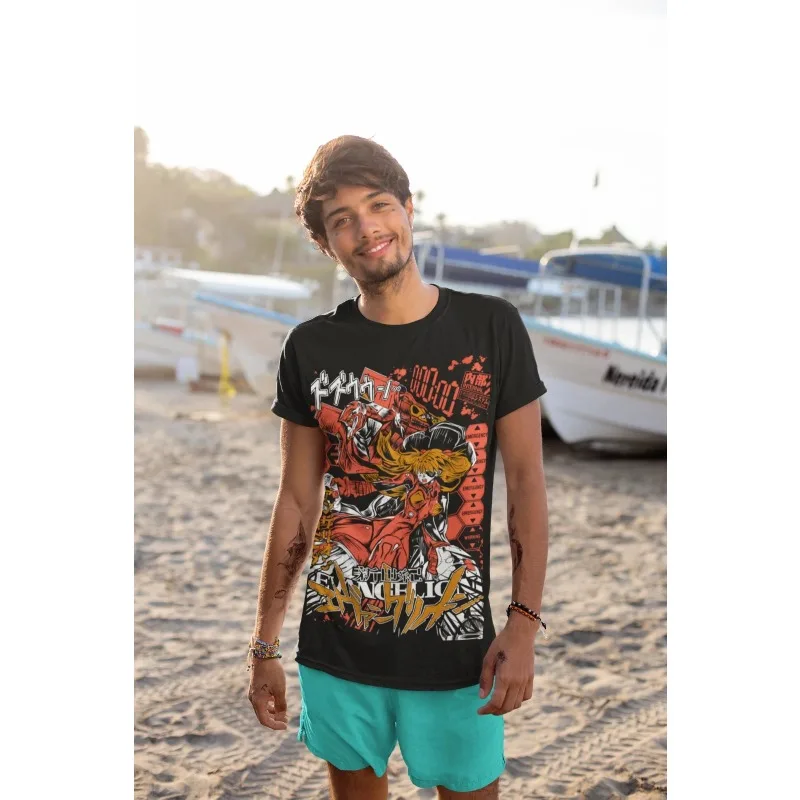 Latest Hot Selling EVA Initial Machine T-shirt for Men and Women Outdoor Sports and Leisure Short Sleeves
Latest Hot Selling EVA Initial Machine T-shirt for Men and Women Outdoor Sports and Leisure Short Sleeves