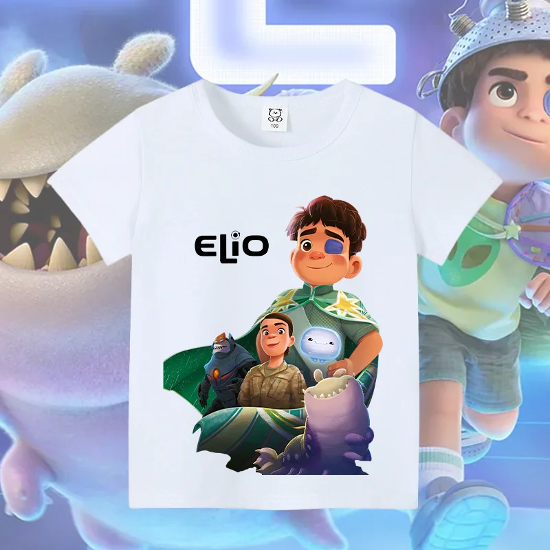 Elio Children Clothing Cartoon T-shirt DISNEYS Movie Anime Short Sleeve Boy Casual Loose Tee Kid Kawaii Fashion Home Clothes Top
Elio Children Clothing Cartoon T-shirt DISNEYS Movie Anime Short Sleeve Boy Casual Loose Tee Kid Kawaii Fashion Home Clothes Top