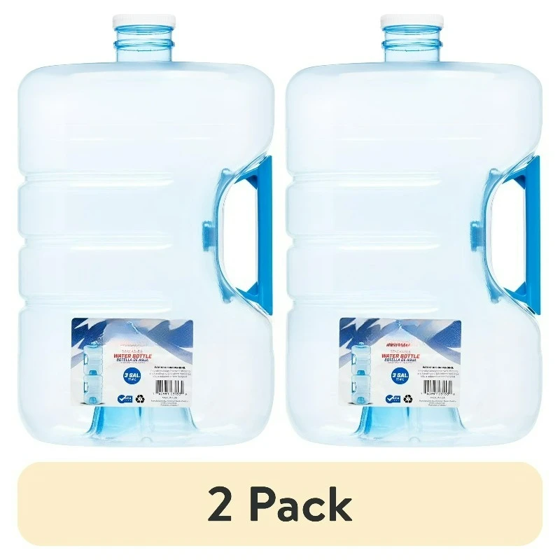 (2 pack) Stackable & Refillable Water Gallon (3gal)
(2 pack) Stackable & Refillable Water Gallon (3gal)