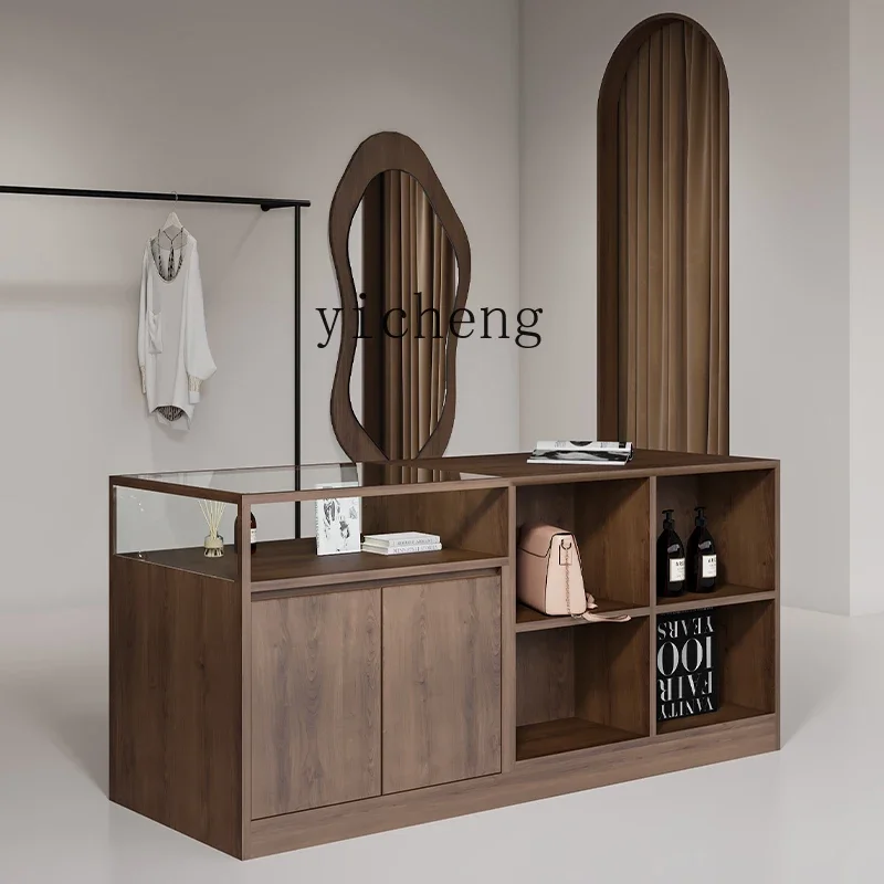 GZ Clothing Store Island Cabinet Display Stand Display Stand Black Shoes Bag Shop Long Display Table
GZ Clothing Store Island Cabinet Display Stand Display Stand Black Shoes Bag Shop Long Display Table