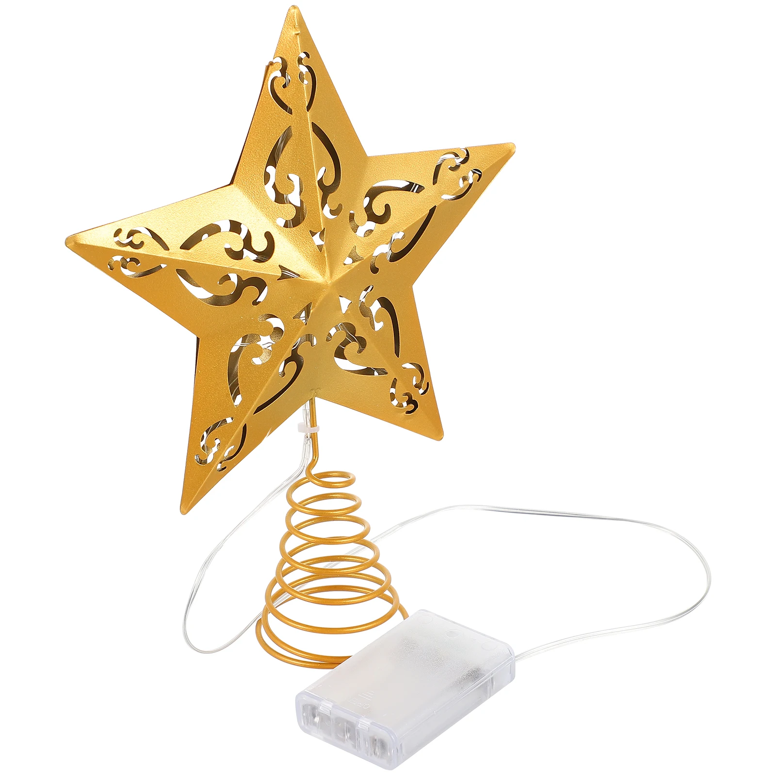 Christmas Tree Topper Star Decor Golden Glitter Coating Easy Install Treetop Dome Festive Atmosphere Christmas Adornment
Christmas Tree Topper Star Decor Golden Glitter Coating Easy Install Treetop Dome Festive Atmosphere Christmas Adornment