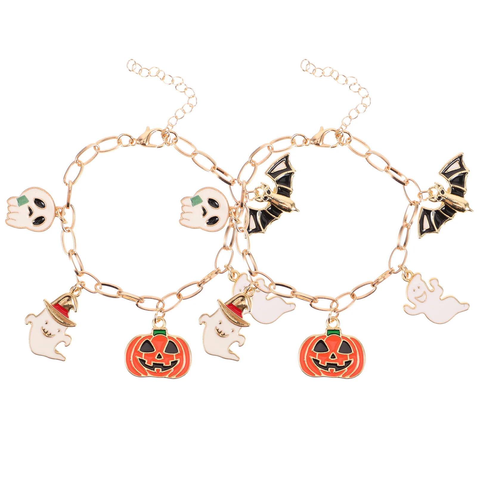 2 Pcs Halloween Pendants Bangle Pumpkin Lips Bracelet Alloy Drop Oil Miss Decorations
2 Pcs Halloween Pendants Bangle Pumpkin Lips Bracelet Alloy Drop Oil Miss Decorations