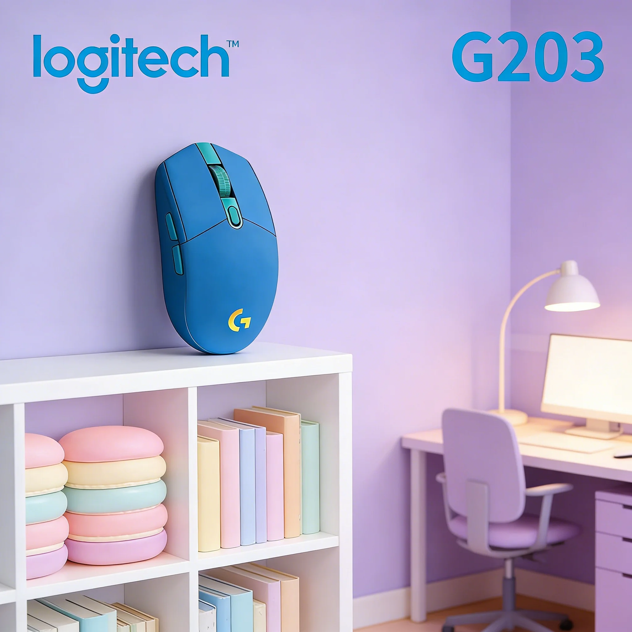 Logitech G203 Wired Gaming Mouse Esports-Grade Multi-Color 6 Programmable Buttons for Competitive Games
Logitech G203 Wired Gaming Mouse Esports-Grade Multi-Color 6 Programmable Buttons for Competitive Games