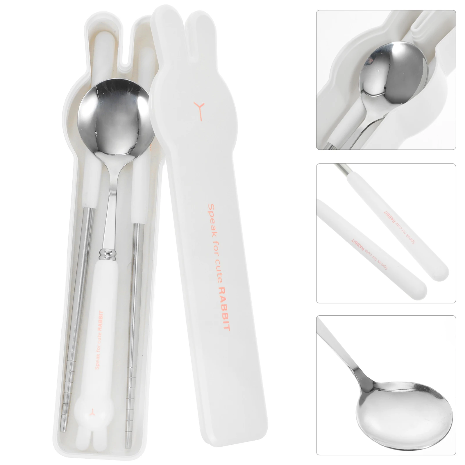 1 set 1 Stainless Steel Spoon Chopsticks Portable Utensils Set With Case Reusable Travel Silverware Set For Lunch Box Corrosion
1 set 1 Stainless Steel Spoon Chopsticks Portable Utensils Set With Case Reusable Travel Silverware Set For Lunch Box Corrosion