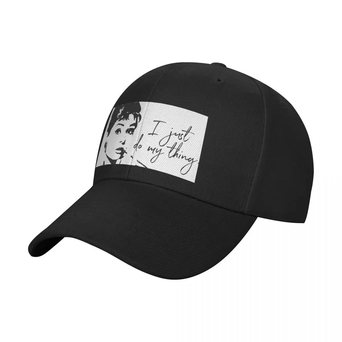 Audrey Heburn, I Just Do My Thing #blackandwhite Baseball Cap Ball Cap tea Hat designer cap party Hat Women's Men's
Audrey Heburn, I Just Do My Thing #blackandwhite Baseball Cap Ball Cap tea Hat designer cap party Hat Women's Men's