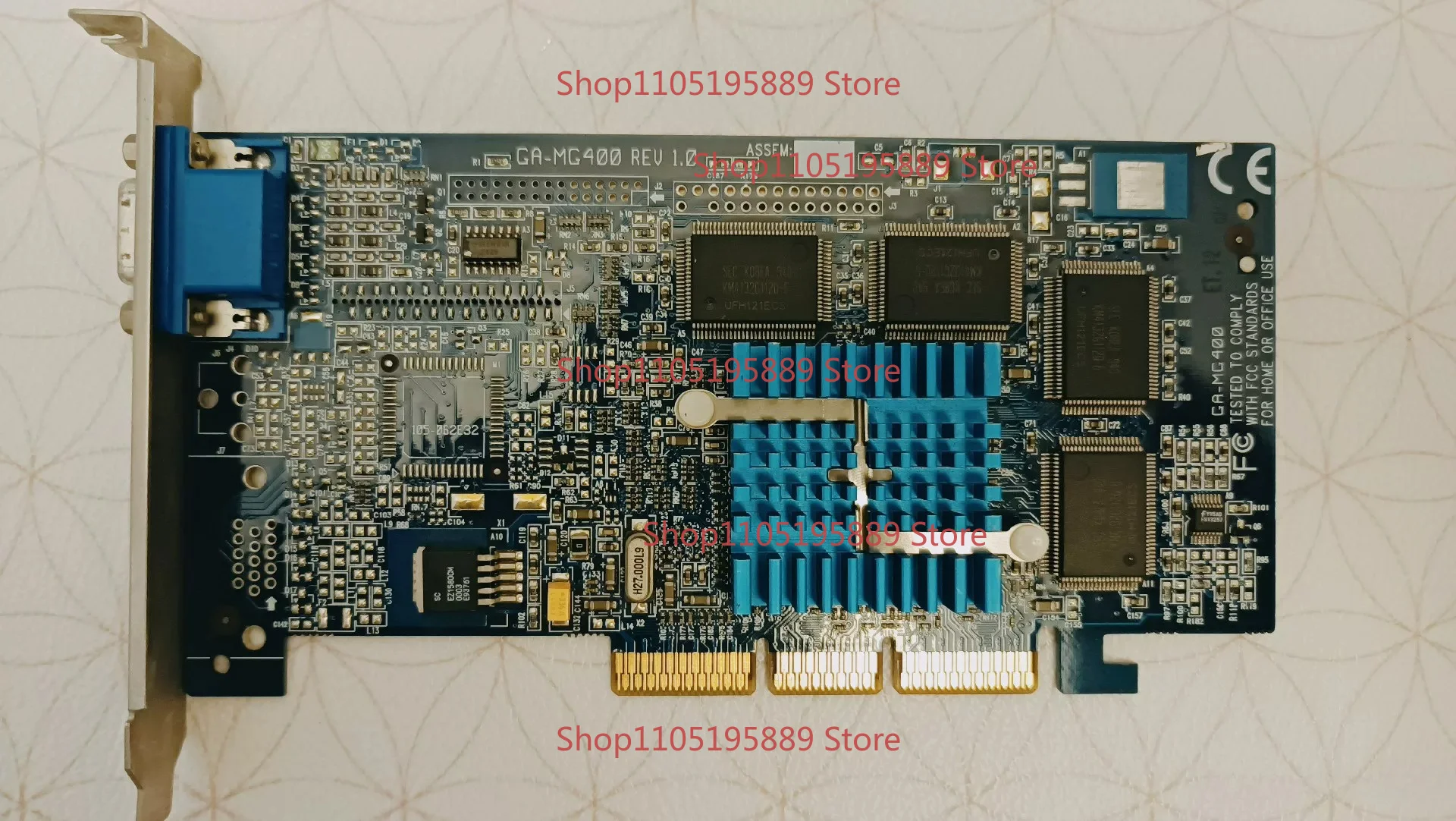 For Gigabyte G400/2D King/AGP/D-SUB/GA-MG400
For Gigabyte G400/2D King/AGP/D-SUB/GA-MG400