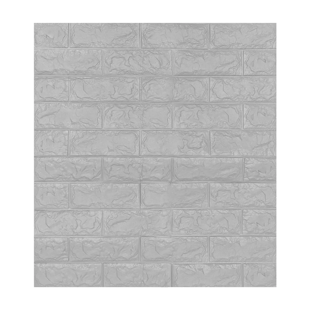 3D Brick Stickers Self-Adhesive Waterproof Panels 70X77Cm Grey Wall Decor For Sofa Background Xpe Foam Anti-Collision Easy
3D Brick Stickers Self-Adhesive Waterproof Panels 70X77Cm Grey Wall Decor For Sofa Background Xpe Foam Anti-Collision Easy
