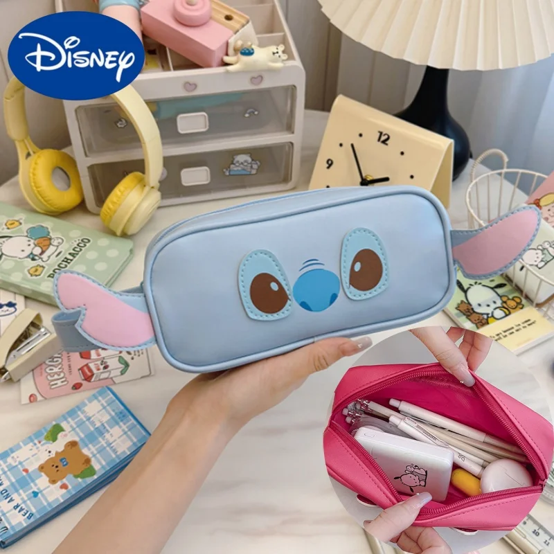 3D Disney Stitch Pencil Bag Kawaii Cartoon Pencil Cases Children Stationery Printed Student Pen Case Teenager School Pencilcase
3D Disney Stitch Pencil Bag Kawaii Cartoon Pencil Cases Children Stationery Printed Student Pen Case Teenager School Pencilcase