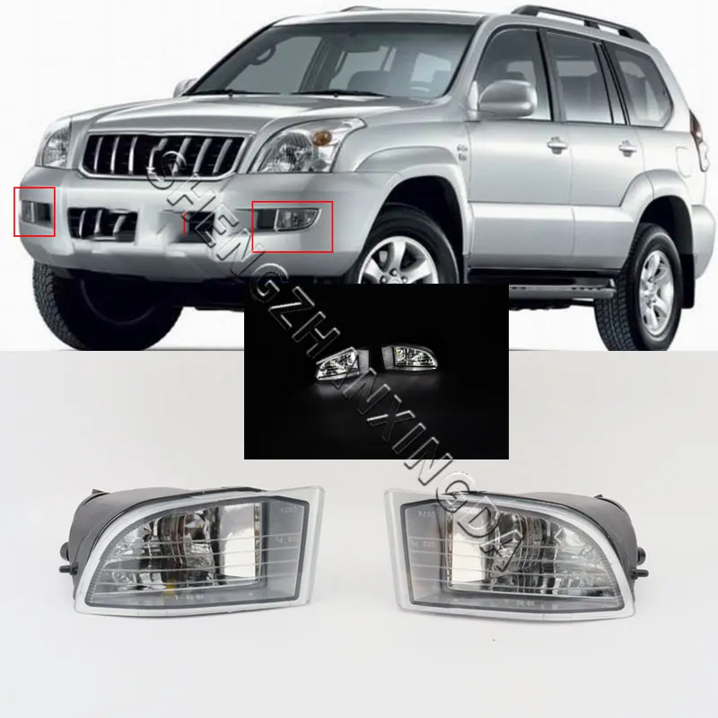 2002-2009 подходит для Toyota Land Cruiser Prado 120 Противотуманные фары светодиодные противотуманные фары Противотуманные фары прозрачные линзы Противотуманные фары дальнего света
2002-2009 подходит для Toyota Land Cruiser Prado 120 Противотуманные фары светодиодные противотуманные фары Противотуманные фары прозрачные линзы Противотуманные фары дальнего света