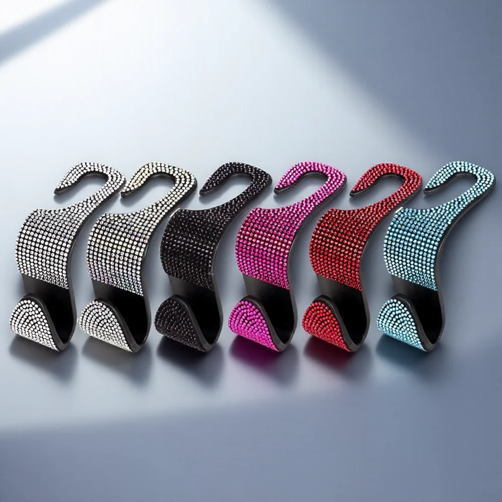 Artificial Diamond Car Hook Hidden Storage Hanger Accessories for Women Car Seat Organizer Holder Clip
Artificial Diamond Car Hook Hidden Storage Hanger Accessories for Women Car Seat Organizer Holder Clip