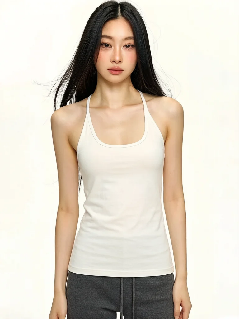 Slim Fit Cotton Vest Women's Sleeveless Tank Top Casual Summer Style K481-6 round Neck Work Letter Pattern Home Clothes
Slim Fit Cotton Vest Women's Sleeveless Tank Top Casual Summer Style K481-6 round Neck Work Letter Pattern Home Clothes