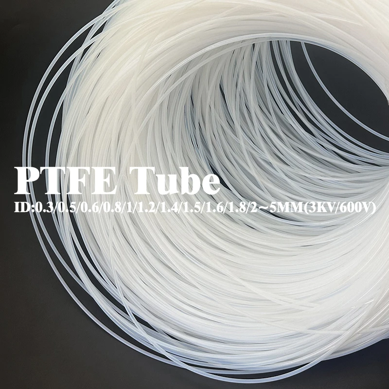 Капиллярная трубка из ПТФЭ, полупрозрачная, 600 В, высокая термостойкость (70 градусов C до 260 градусов C), коррозионностойкая промышленная трубка
Капиллярная трубка из ПТФЭ, полупрозрачная, 600 В, высокая термостойкость (70 градусов C до 260 градусов C), коррозионностойкая промышленная трубка