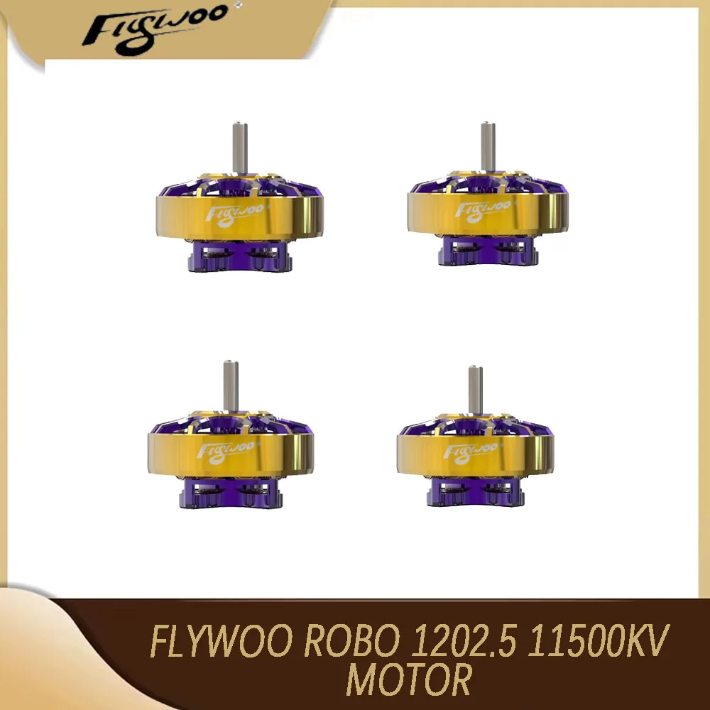 Flywoo ROBO 1202.5 11500KV Высокоэффективный бесщеточный двигатель для сверхлегких зданий дронов
Flywoo ROBO 1202.5 11500KV Высокоэффективный бесщеточный двигатель для сверхлегких зданий дронов