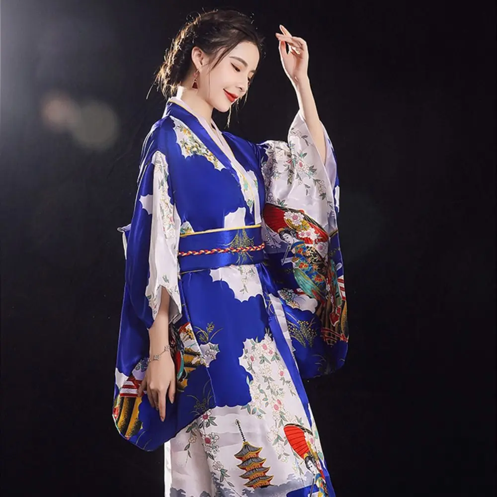 Cosplay Costume Traditional Japanese Kimono Japanese Style Printed Floral Sakura Girl Kimono Dress Asian Elegance
Cosplay Costume Traditional Japanese Kimono Japanese Style Printed Floral Sakura Girl Kimono Dress Asian Elegance
