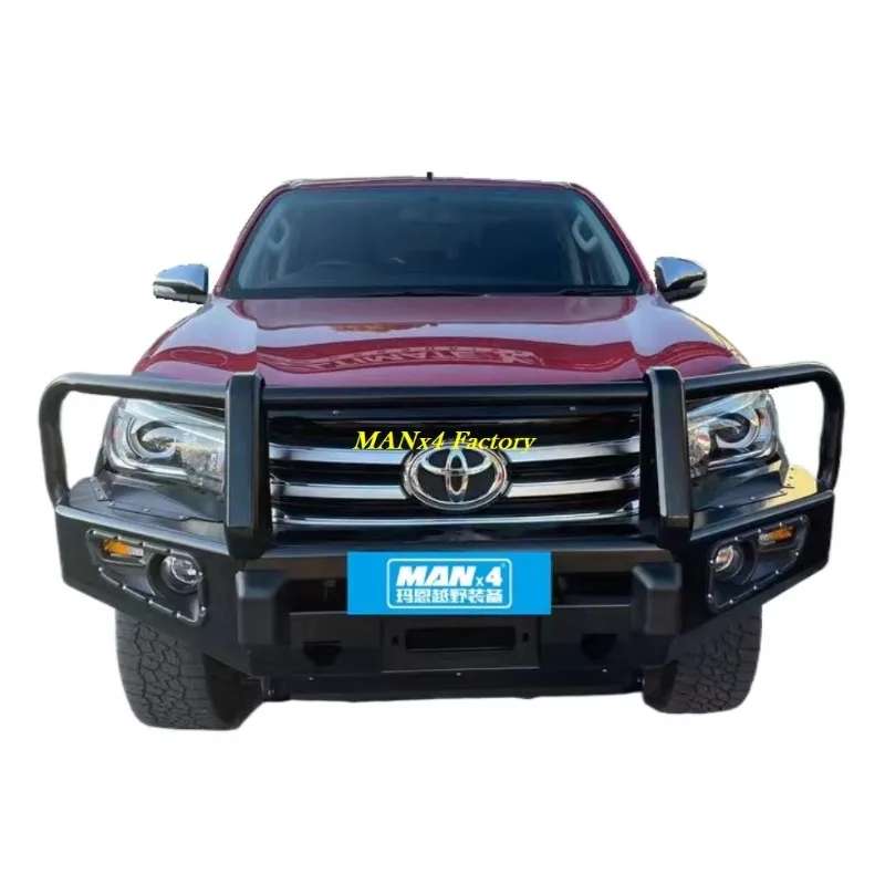 STLF Manx4 Hilux Bull Bar Steel Front Bumper for Hilux Revo 16-18 Eighth Generation
STLF Manx4 Hilux Bull Bar Steel Front Bumper for Hilux Revo 16-18 Eighth Generation